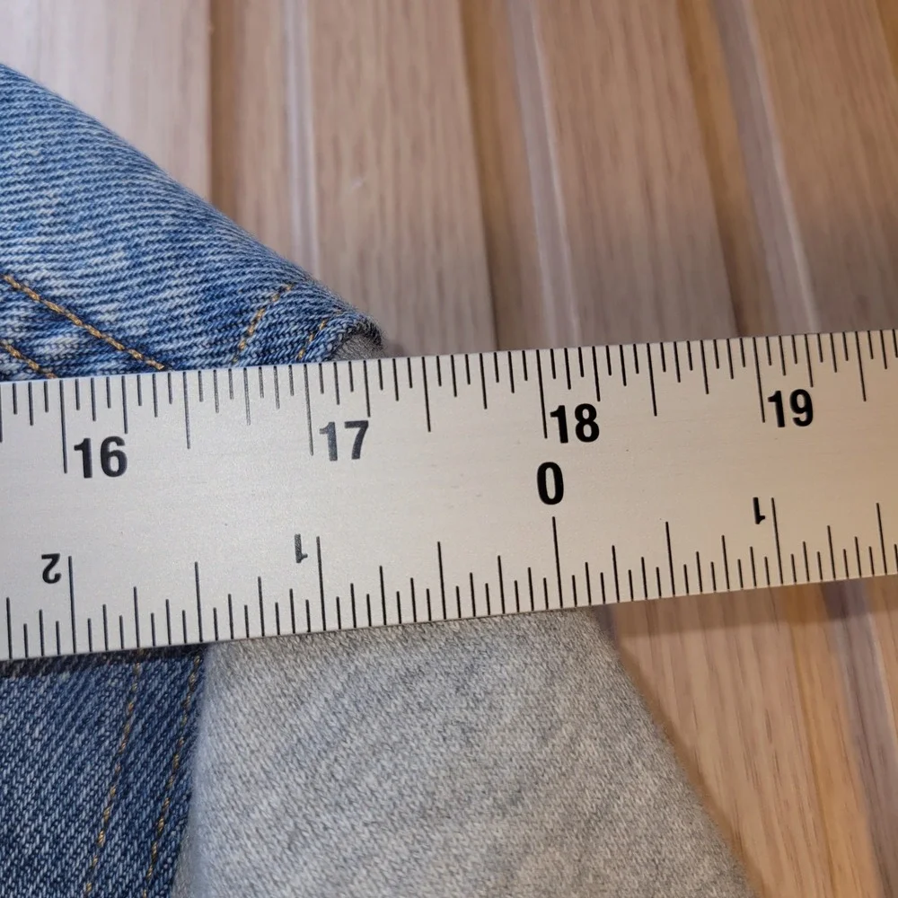 Levis Mens Vintage Fit Trucker Jacket Denim Hooded Jersey Sleeves A0632-0000 M